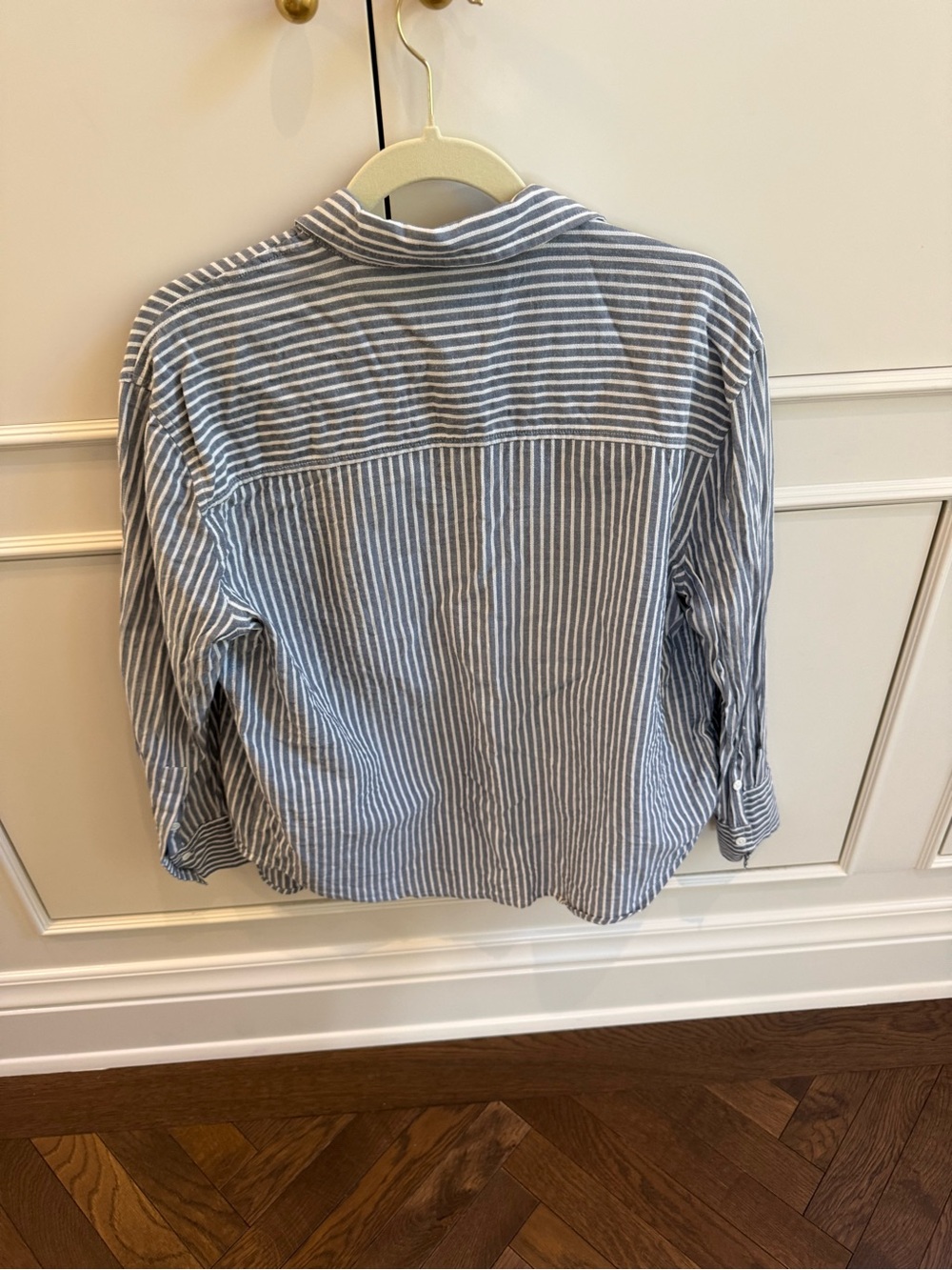 Tuckernuck Blue & White Striped Button-Down Shirt - Picture 3 of 3
